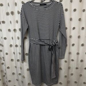 PrettyGarden Fitted Pencil Dress Long Sleeve